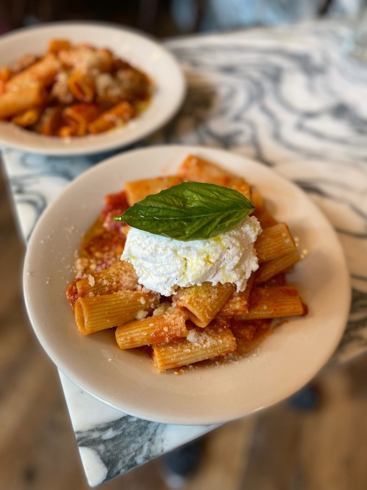 Daddies signature dishes Cacio e Pepe FrittersSourdough PastaSeasonal Vegetable Plates